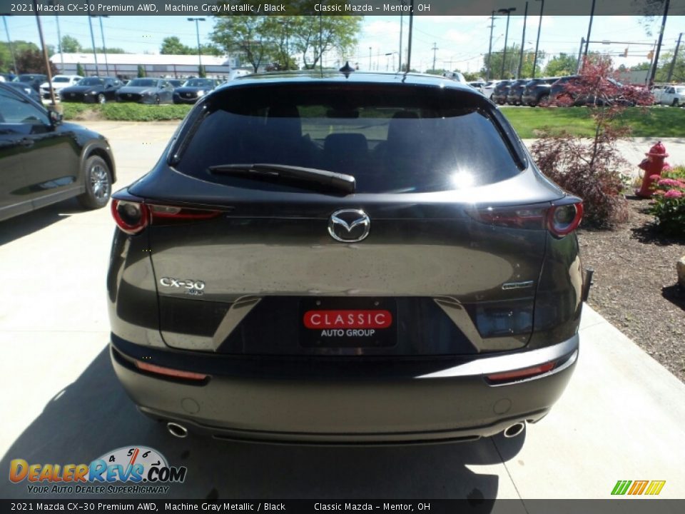 2021 Mazda CX-30 Premium AWD Machine Gray Metallic / Black Photo #5