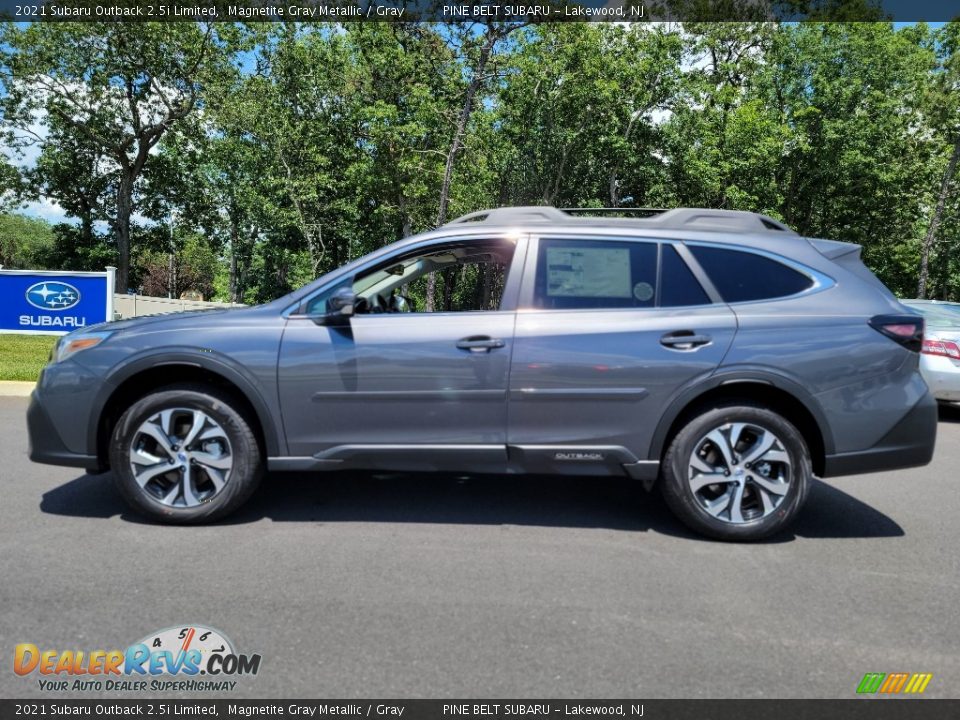 2021 Subaru Outback 2.5i Limited Magnetite Gray Metallic / Gray Photo #4