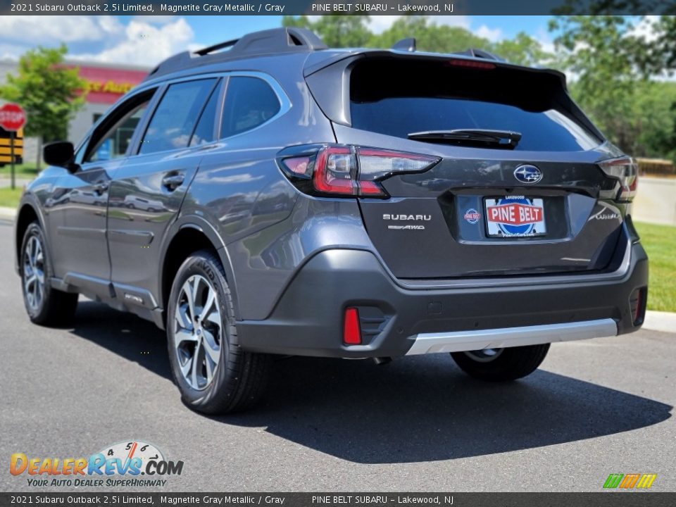 2021 Subaru Outback 2.5i Limited Magnetite Gray Metallic / Gray Photo #6