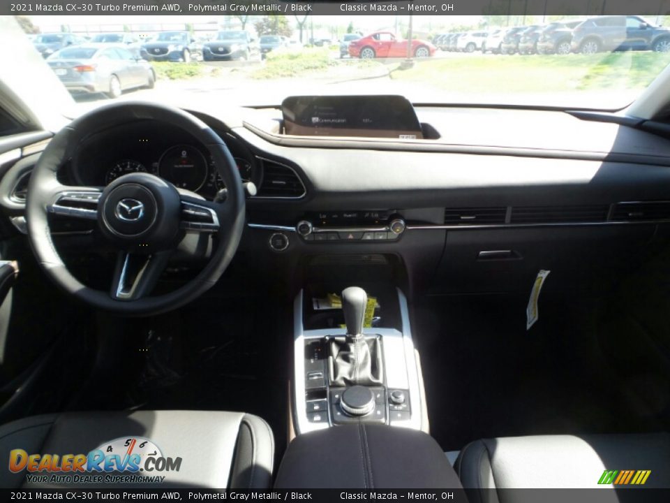 2021 Mazda CX-30 Turbo Premium AWD Polymetal Gray Metallic / Black Photo #3