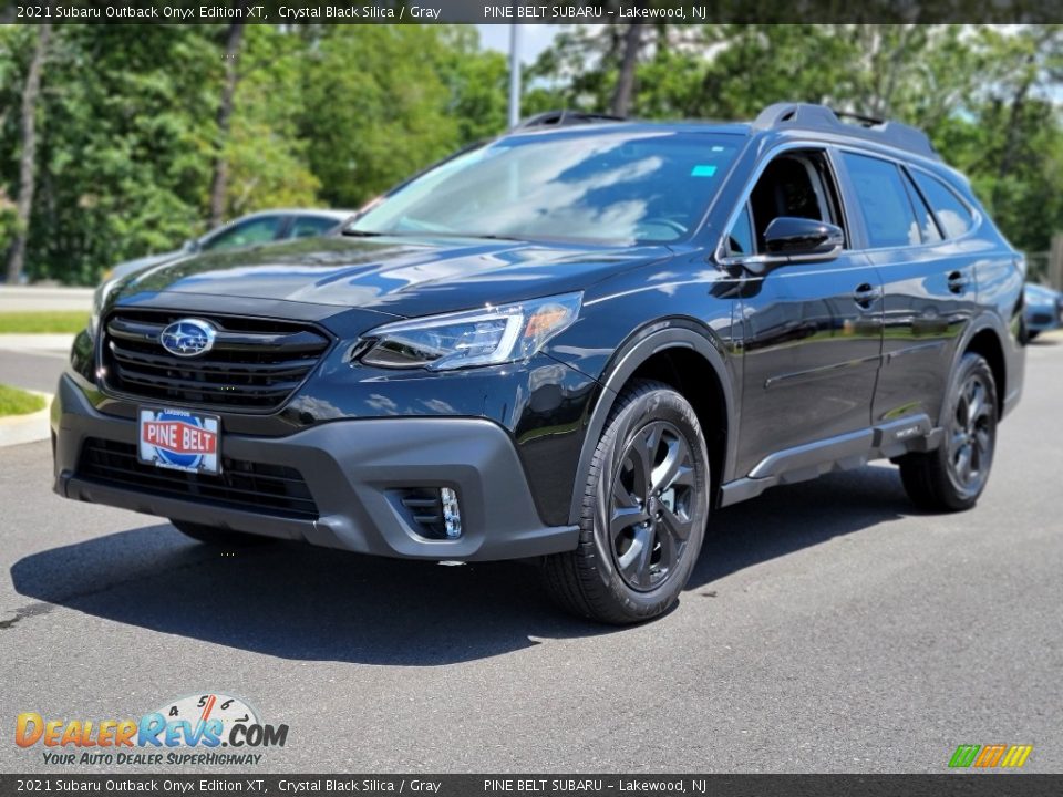 2021 Subaru Outback Onyx Edition XT Crystal Black Silica / Gray Photo #1