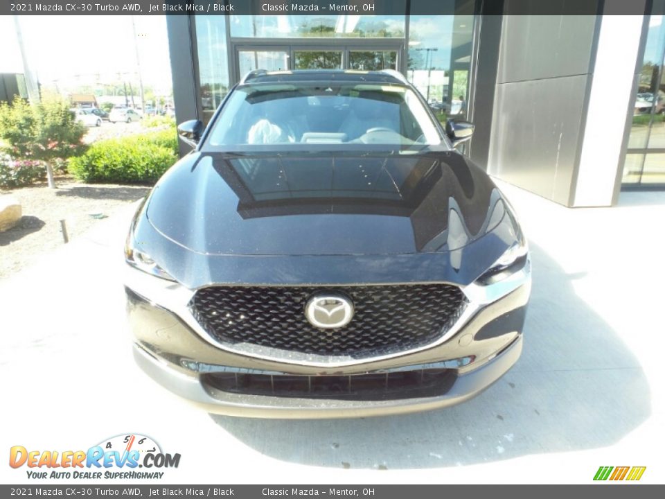 2021 Mazda CX-30 Turbo AWD Jet Black Mica / Black Photo #2