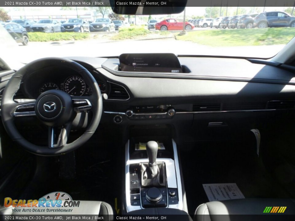 2021 Mazda CX-30 Turbo AWD Jet Black Mica / Black Photo #3