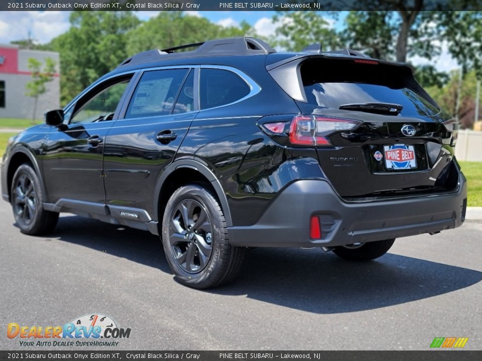 2021 Subaru Outback Onyx Edition XT Crystal Black Silica / Gray Photo #6