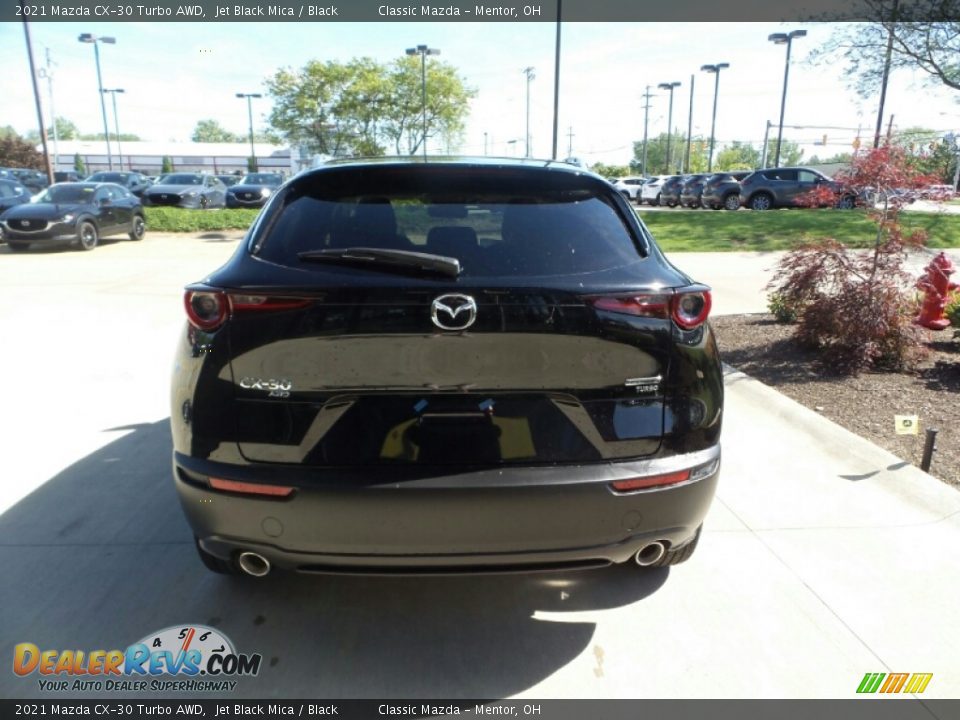 2021 Mazda CX-30 Turbo AWD Jet Black Mica / Black Photo #5