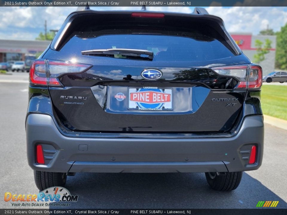 2021 Subaru Outback Onyx Edition XT Crystal Black Silica / Gray Photo #7