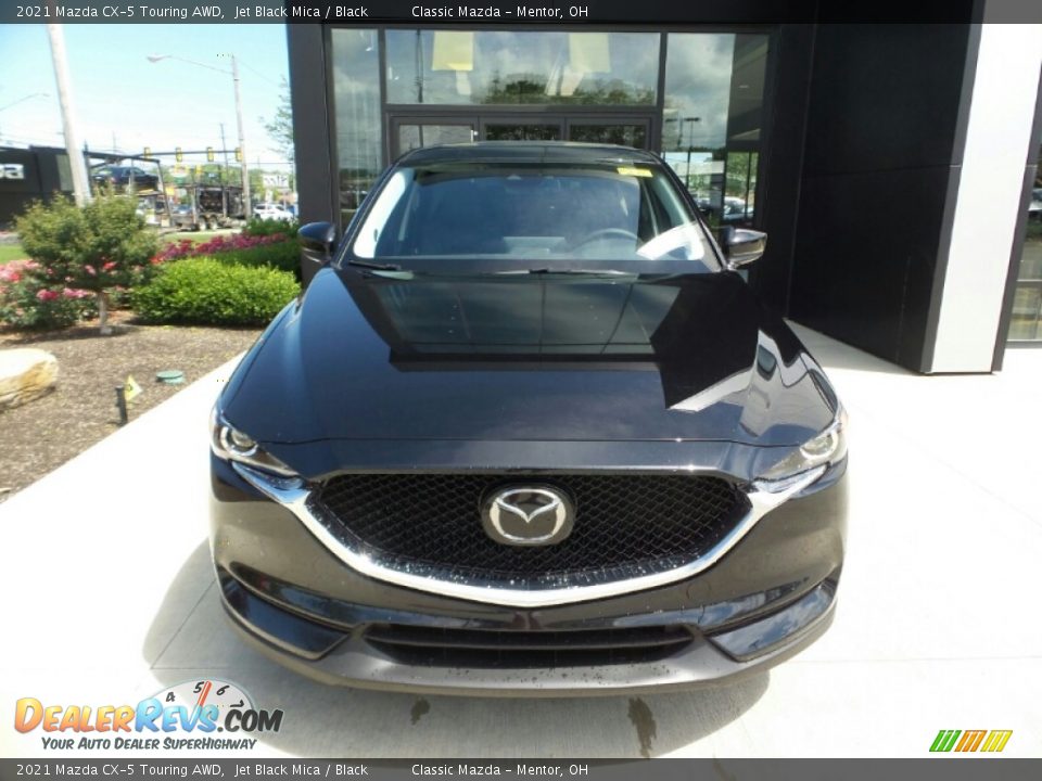 2021 Mazda CX-5 Touring AWD Jet Black Mica / Black Photo #2