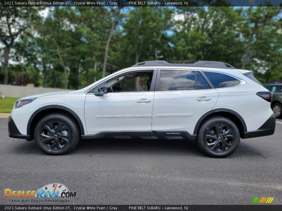 2021 Subaru Outback Onyx Edition XT Crystal White Pearl / Gray Photo #4