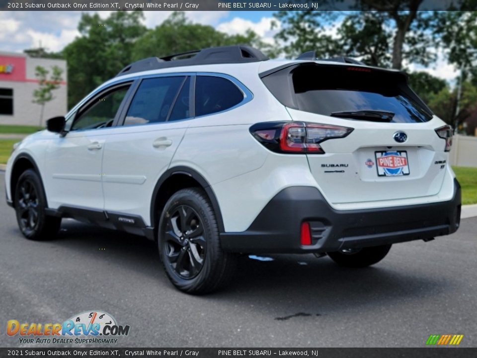 2021 Subaru Outback Onyx Edition XT Crystal White Pearl / Gray Photo #6