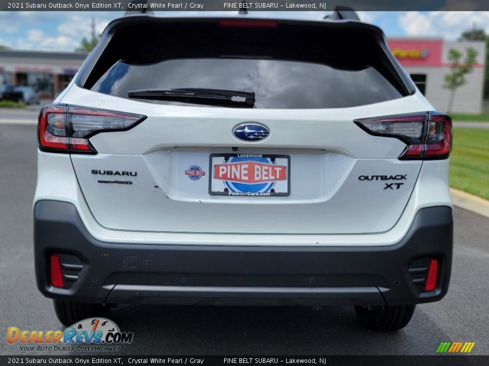 2021 Subaru Outback Onyx Edition XT Crystal White Pearl / Gray Photo #7