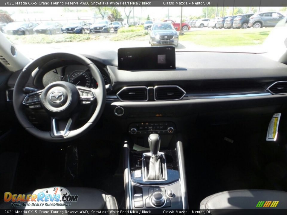 2021 Mazda CX-5 Grand Touring Reserve AWD Snowflake White Pearl Mica / Black Photo #3