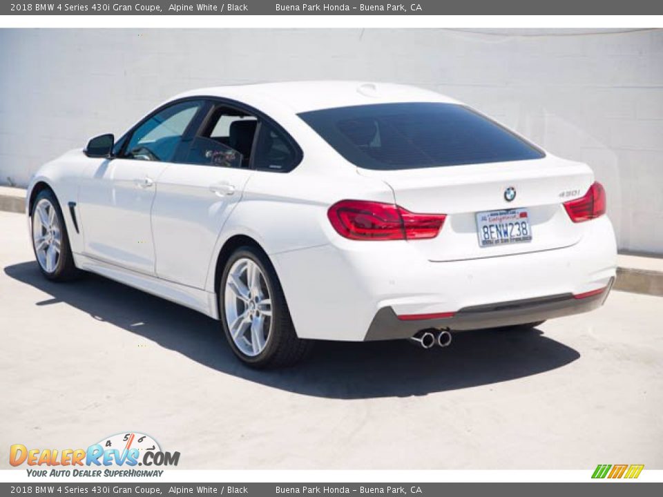 2018 BMW 4 Series 430i Gran Coupe Alpine White / Black Photo #2