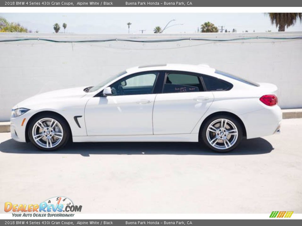 2018 BMW 4 Series 430i Gran Coupe Alpine White / Black Photo #8