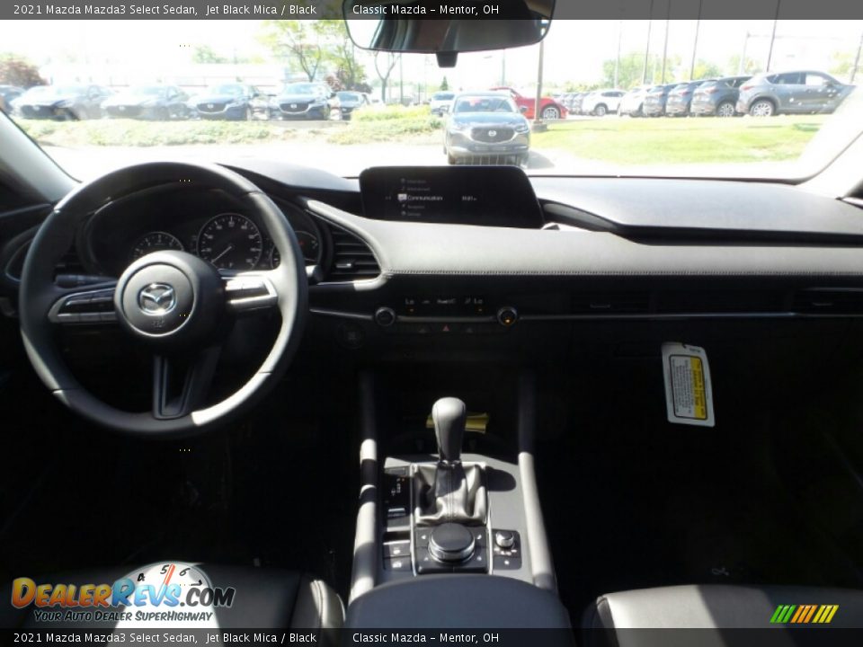 2021 Mazda Mazda3 Select Sedan Jet Black Mica / Black Photo #3