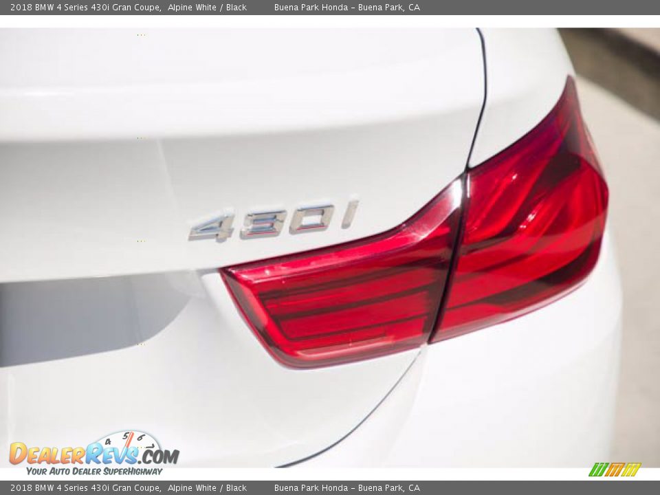 2018 BMW 4 Series 430i Gran Coupe Alpine White / Black Photo #11