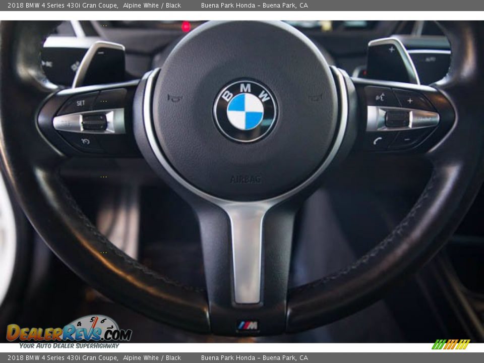 2018 BMW 4 Series 430i Gran Coupe Alpine White / Black Photo #13