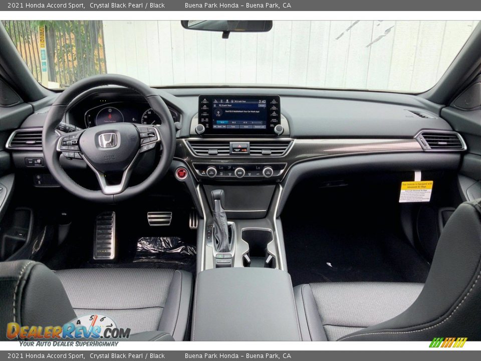 Dashboard of 2021 Honda Accord Sport Photo #7