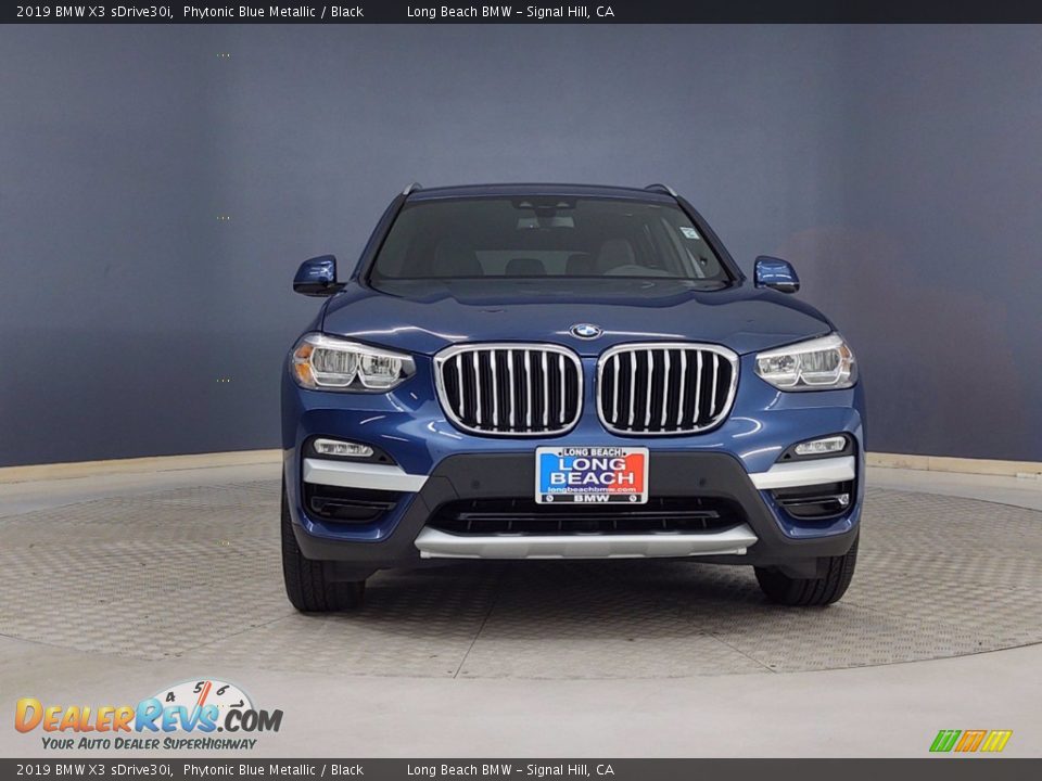 2019 BMW X3 sDrive30i Phytonic Blue Metallic / Black Photo #2