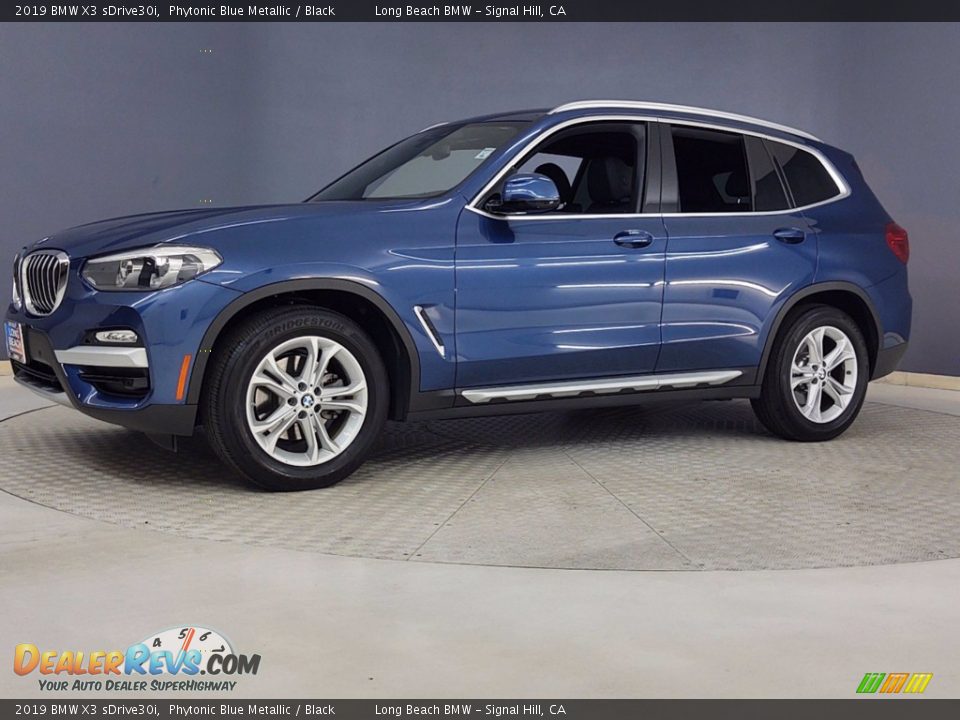 Phytonic Blue Metallic 2019 BMW X3 sDrive30i Photo #3