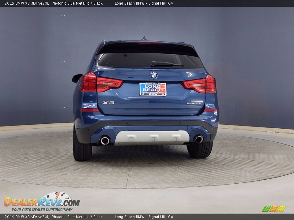 2019 BMW X3 sDrive30i Phytonic Blue Metallic / Black Photo #4