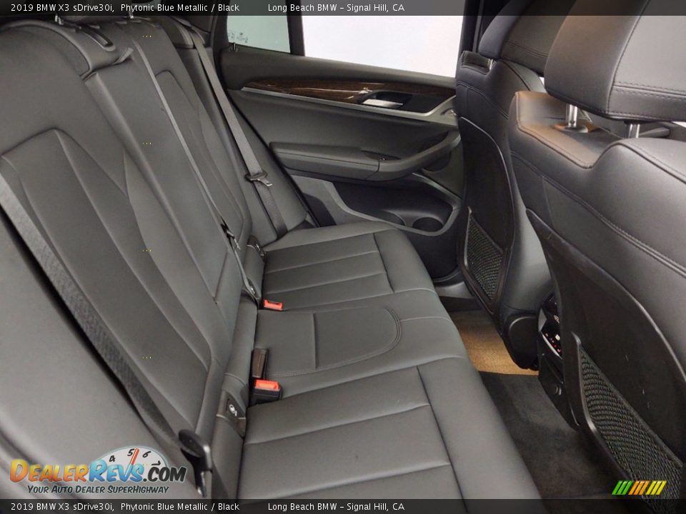 Rear Seat of 2019 BMW X3 sDrive30i Photo #27