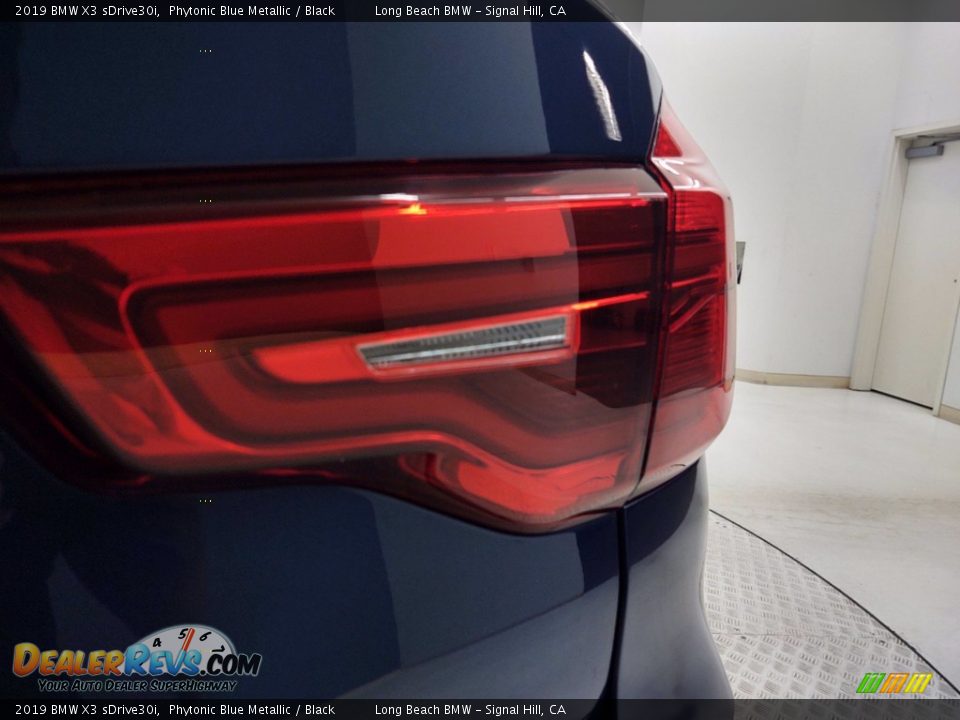 2019 BMW X3 sDrive30i Phytonic Blue Metallic / Black Photo #31