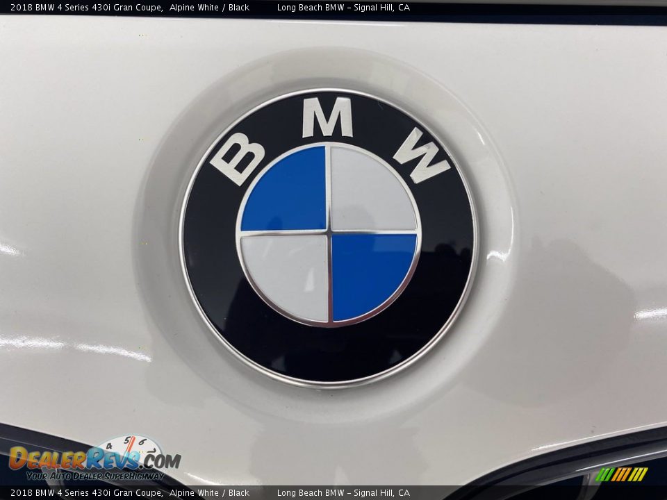 2018 BMW 4 Series 430i Gran Coupe Alpine White / Black Photo #8