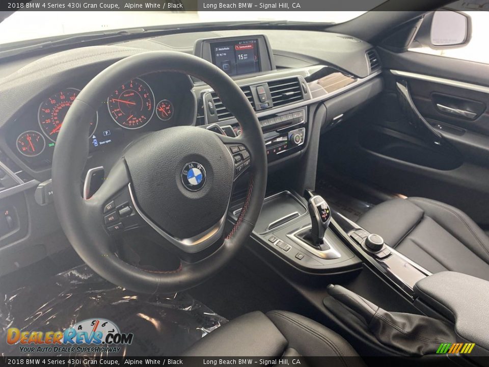 2018 BMW 4 Series 430i Gran Coupe Alpine White / Black Photo #16