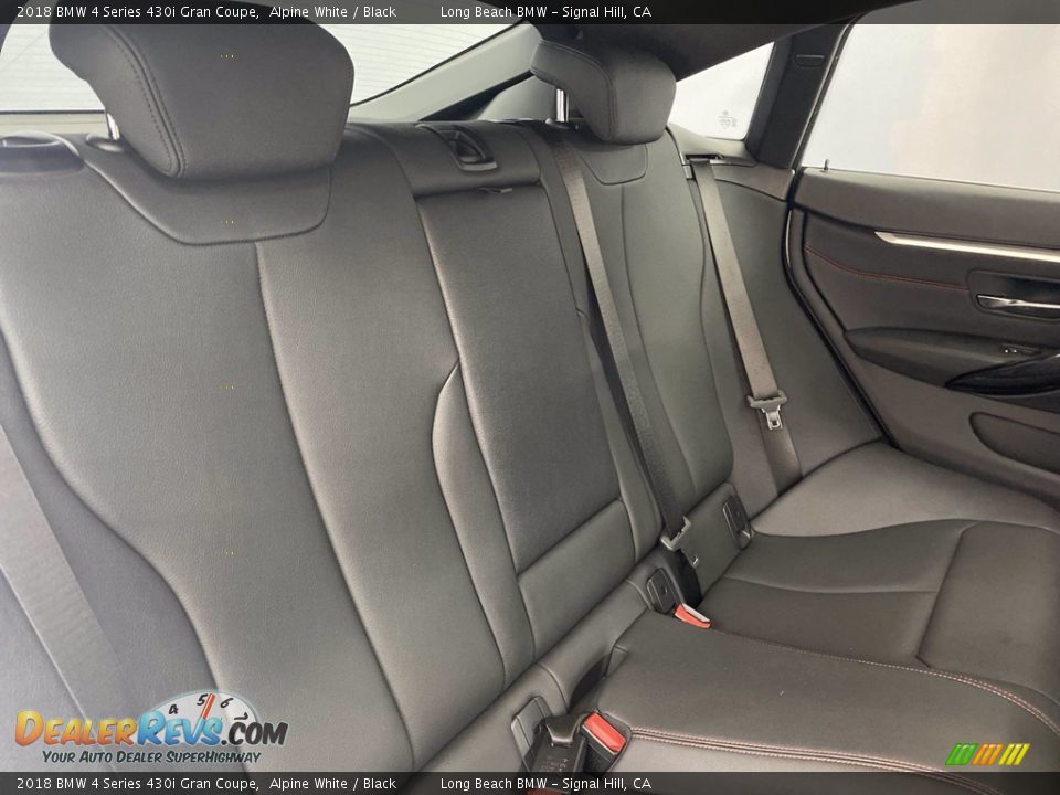 2018 BMW 4 Series 430i Gran Coupe Alpine White / Black Photo #36