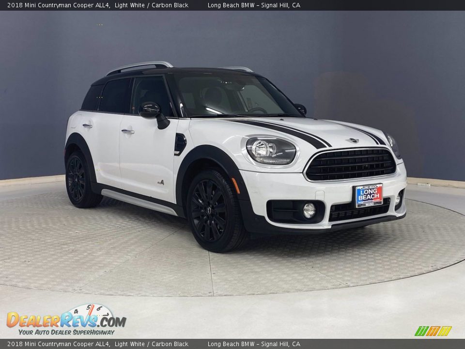 2018 Mini Countryman Cooper ALL4 Light White / Carbon Black Photo #1