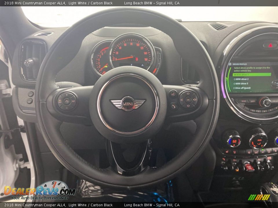 2018 Mini Countryman Cooper ALL4 Light White / Carbon Black Photo #19