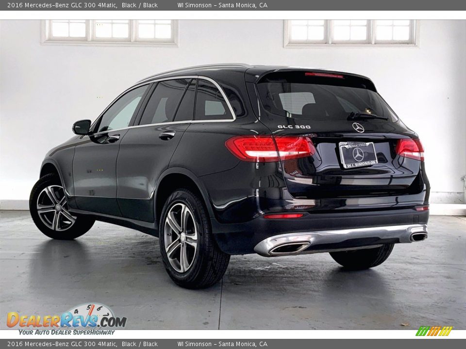 2016 Mercedes-Benz GLC 300 4Matic Black / Black Photo #10