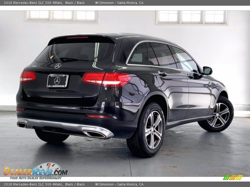 2016 Mercedes-Benz GLC 300 4Matic Black / Black Photo #13