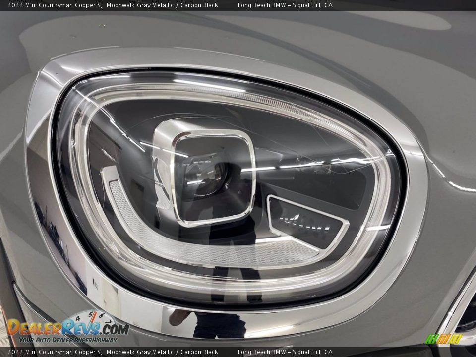 2022 Mini Countryman Cooper S Moonwalk Gray Metallic / Carbon Black Photo #4