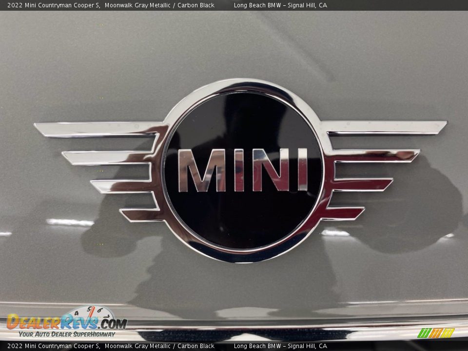 2022 Mini Countryman Cooper S Moonwalk Gray Metallic / Carbon Black Photo #5