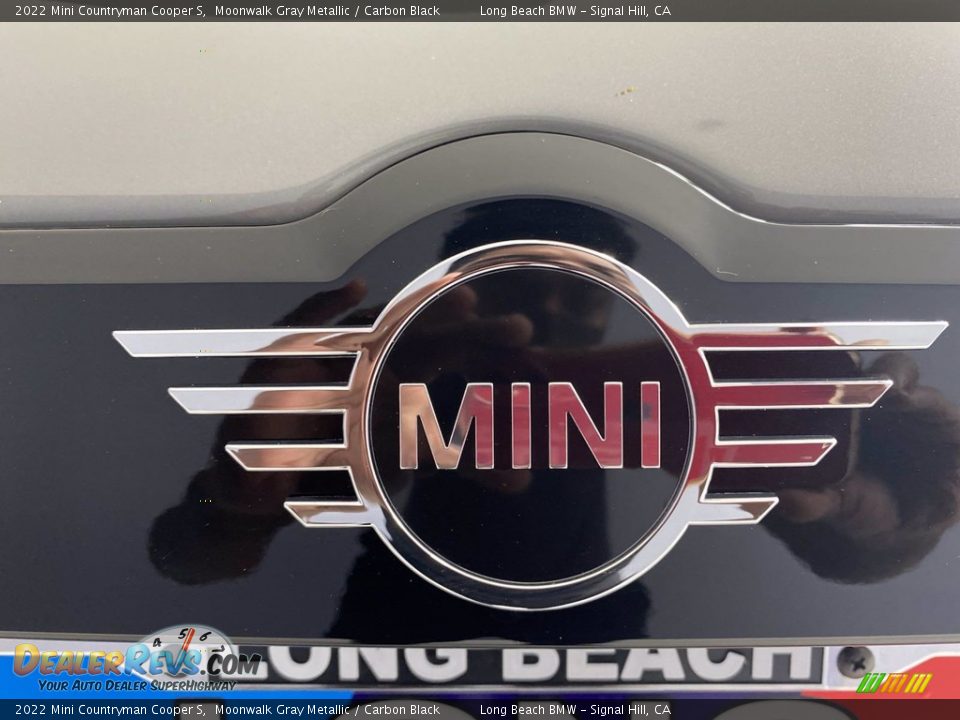 2022 Mini Countryman Cooper S Moonwalk Gray Metallic / Carbon Black Photo #7