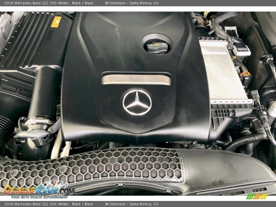 2016 Mercedes-Benz GLC 300 4Matic Black / Black Photo #32