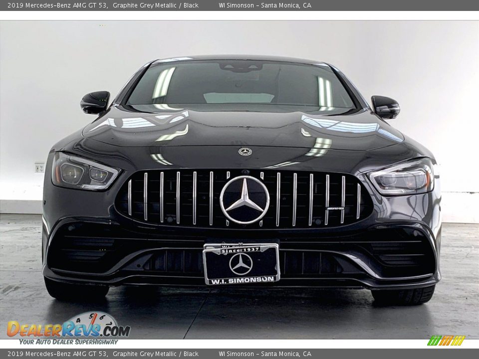 2019 Mercedes-Benz AMG GT 53 Graphite Grey Metallic / Black Photo #2