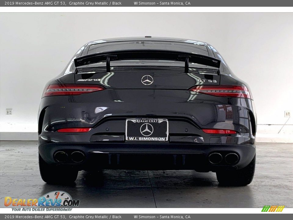 2019 Mercedes-Benz AMG GT 53 Graphite Grey Metallic / Black Photo #3