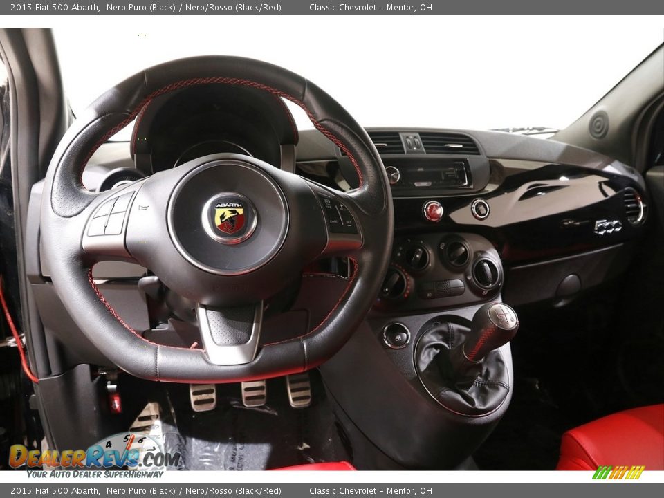 Dashboard of 2015 Fiat 500 Abarth Photo #7