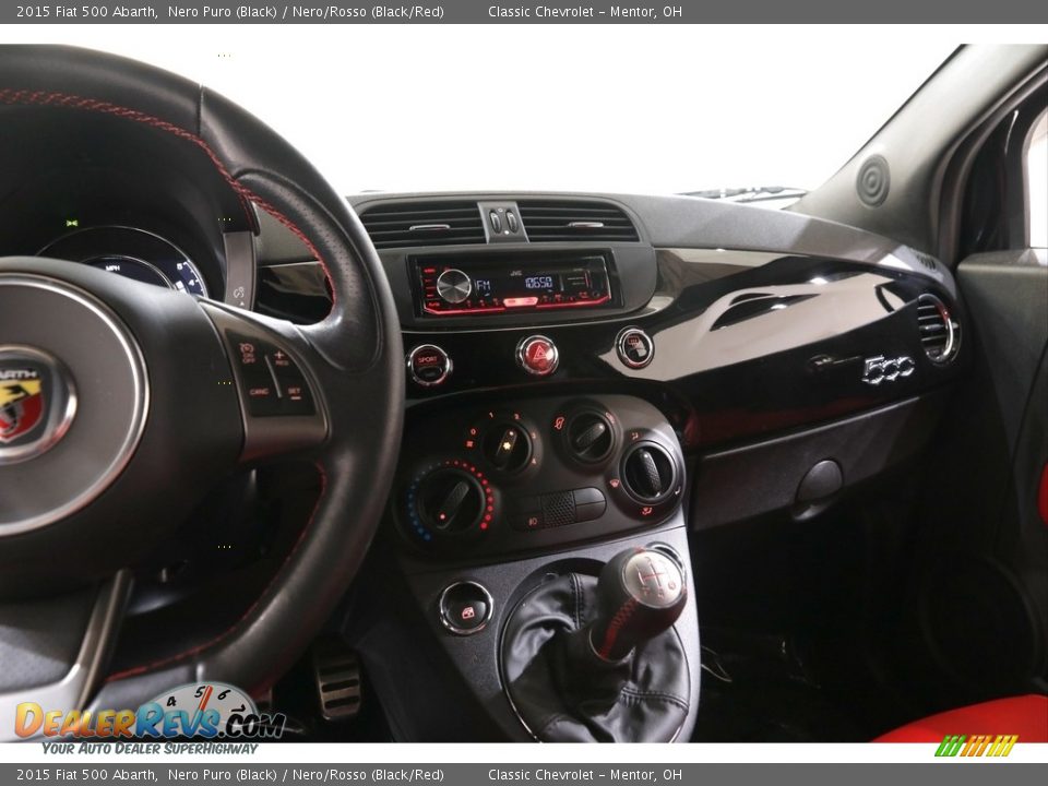 Dashboard of 2015 Fiat 500 Abarth Photo #10