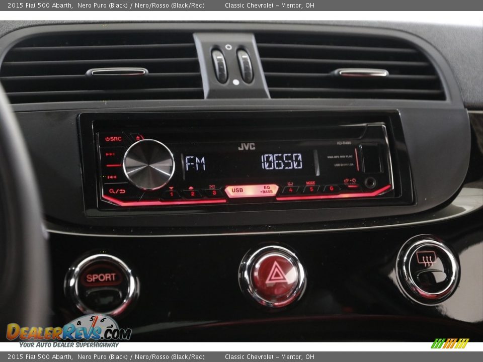 Audio System of 2015 Fiat 500 Abarth Photo #11