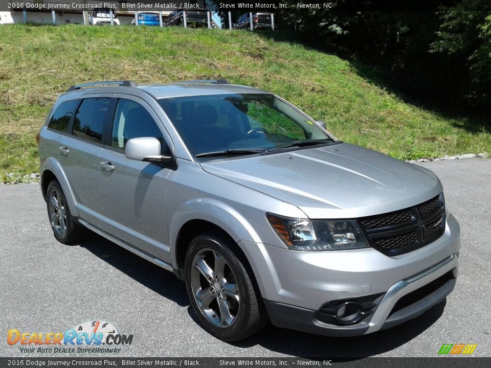 2016 Dodge Journey Crossroad Plus Billet Silver Metallic / Black Photo #6