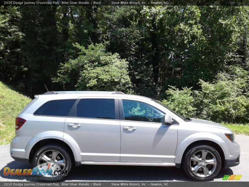 2016 Dodge Journey Crossroad Plus Billet Silver Metallic / Black Photo #8