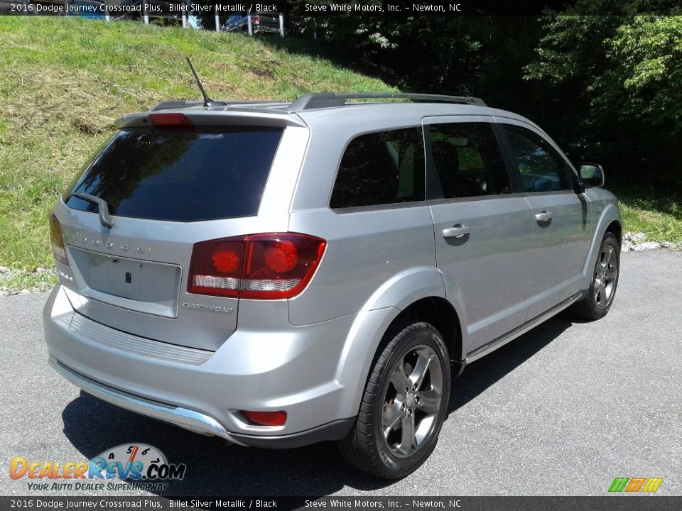 2016 Dodge Journey Crossroad Plus Billet Silver Metallic / Black Photo #9