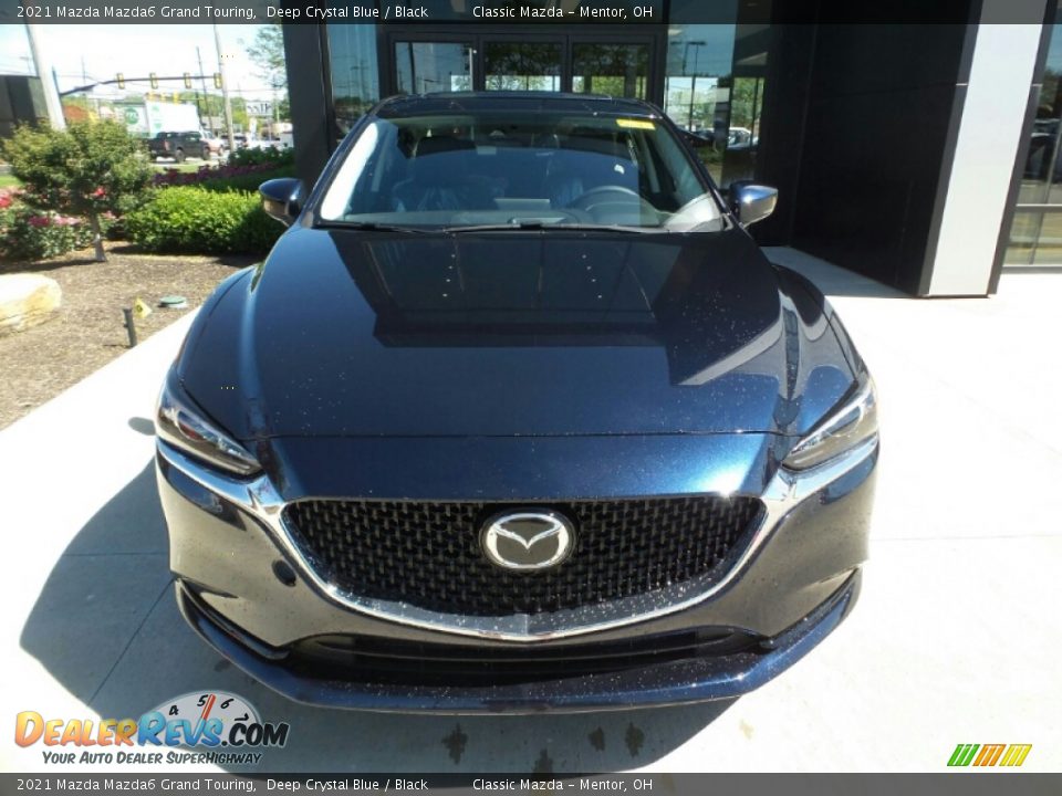 2021 Mazda Mazda6 Grand Touring Deep Crystal Blue / Black Photo #2