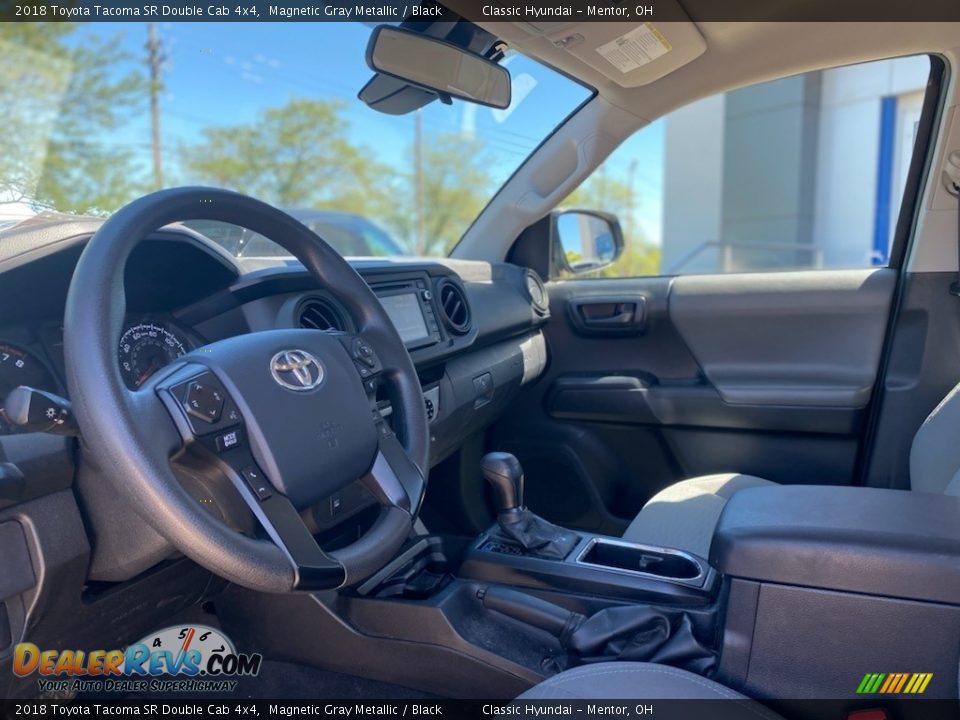 2018 Toyota Tacoma SR Double Cab 4x4 Magnetic Gray Metallic / Black Photo #3