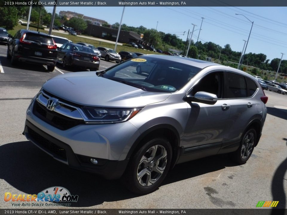 2019 Honda CR-V EX-L AWD Lunar Silver Metallic / Black Photo #5