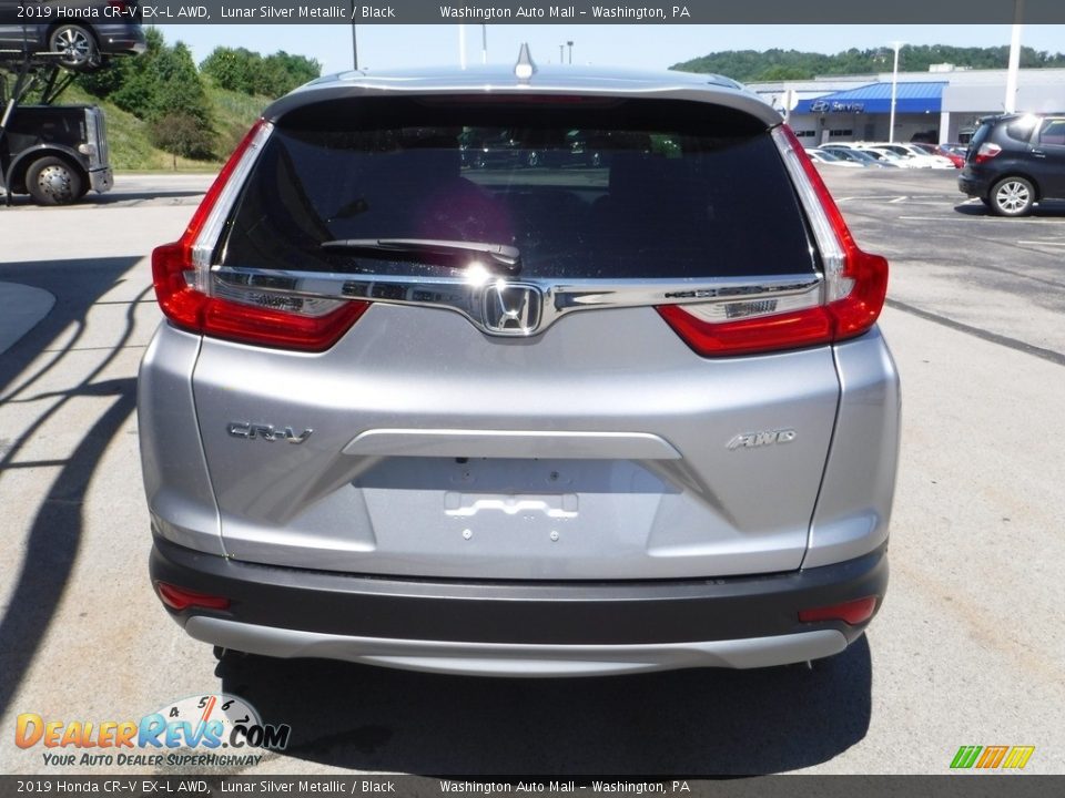 2019 Honda CR-V EX-L AWD Lunar Silver Metallic / Black Photo #8