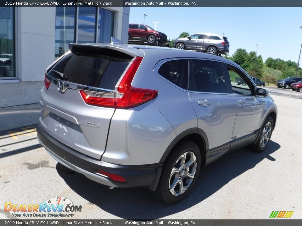 2019 Honda CR-V EX-L AWD Lunar Silver Metallic / Black Photo #9
